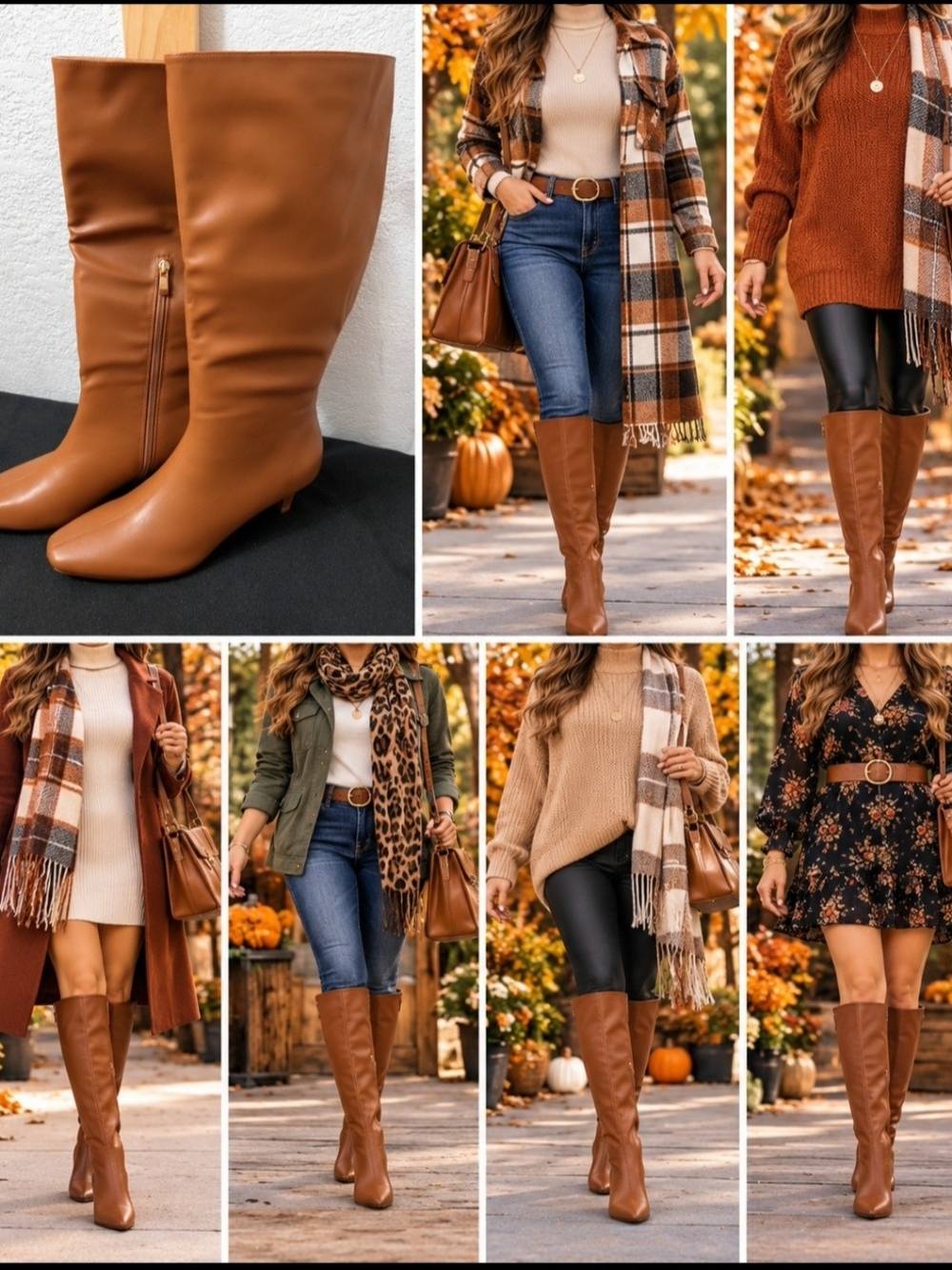Classic Tall Women's Knee-High Boots - Tan